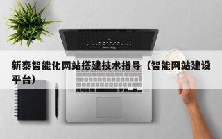 鹿邑新泰智能化网站搭建技术指导（智能网站建设平台）